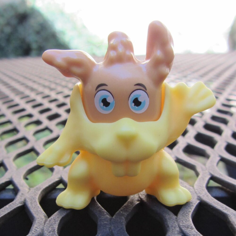 5 for $30 - kinder surprise egg toy rabbit bunny yellow (W5896)